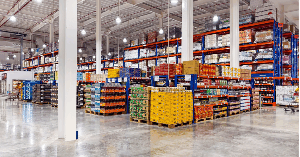 Imagem de um atacarejo