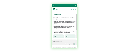 Abertura de chamados com contexto e direcionamento inteligente