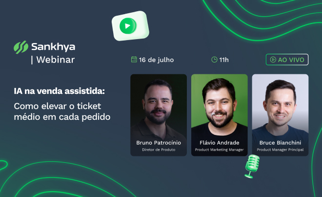 Webinar IA na venda assistida | Sankhya